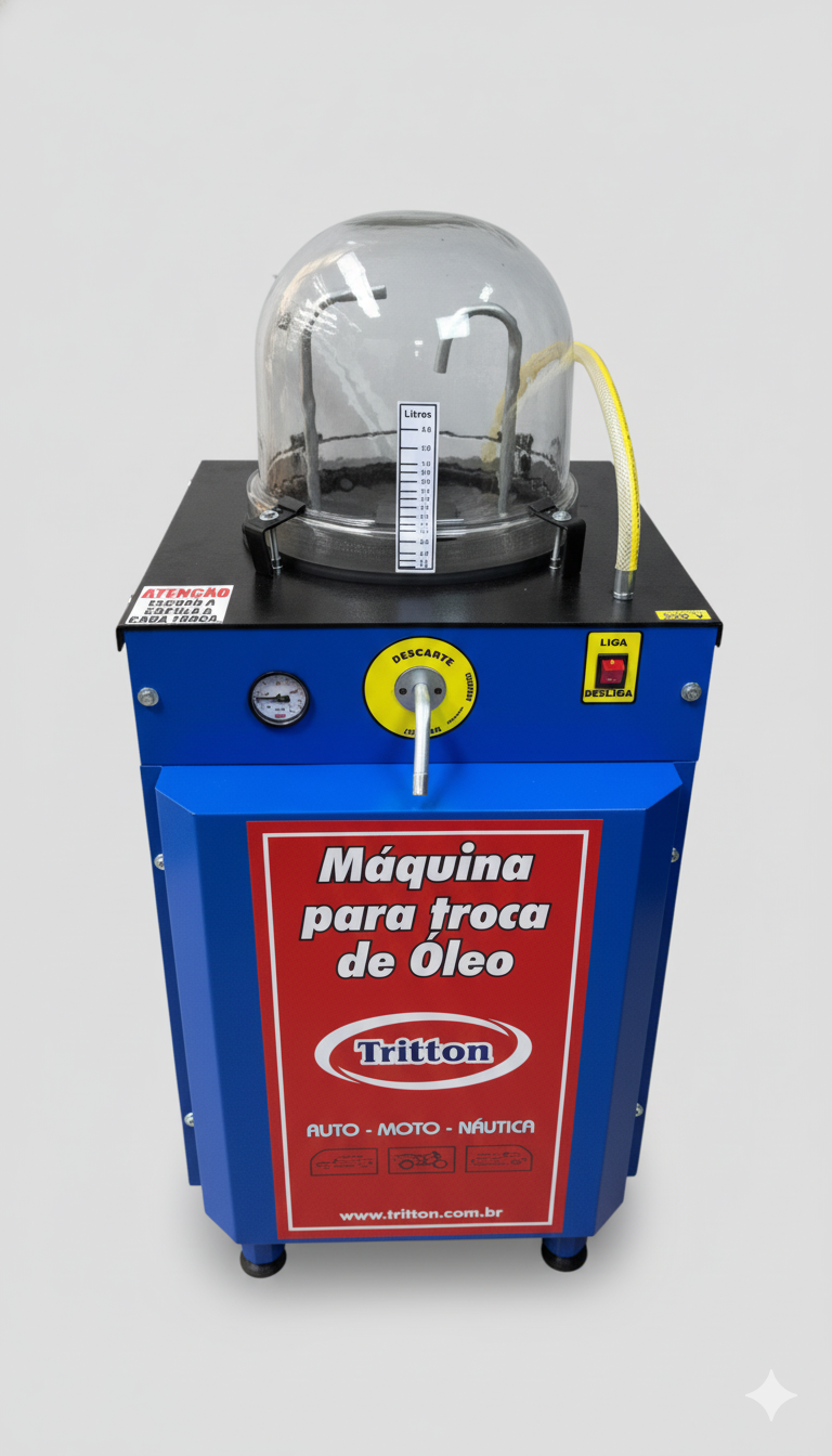 Mquina de troca de óleo